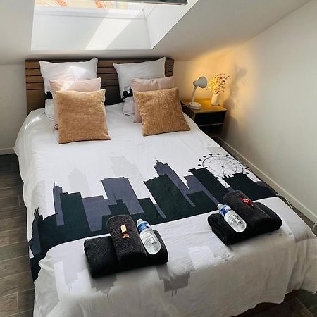 Superbe Appartement Tres Calme Et Confortable Reims Bagian luar foto